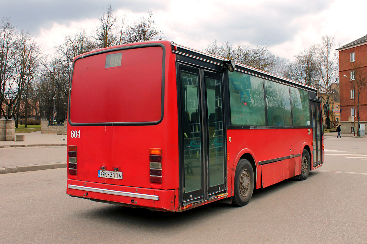 Daugavpils, Van Hool A508 № 604