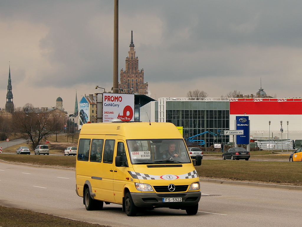 Riga, Silwi (Mercedes-Benz Sprinter 413CDI) # 593