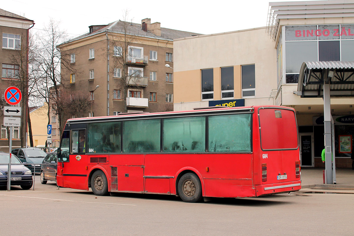 Daugavpils, Van Hool A508 # 604