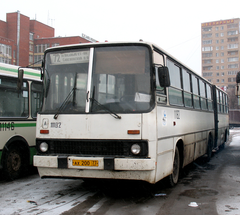 Moscow, Ikarus 280.33 No. 11182