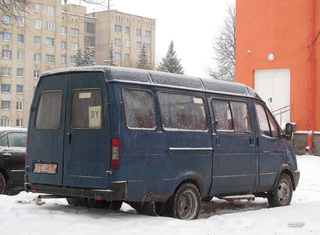 Mogilev, GAZ-3221* č. ТС 4835