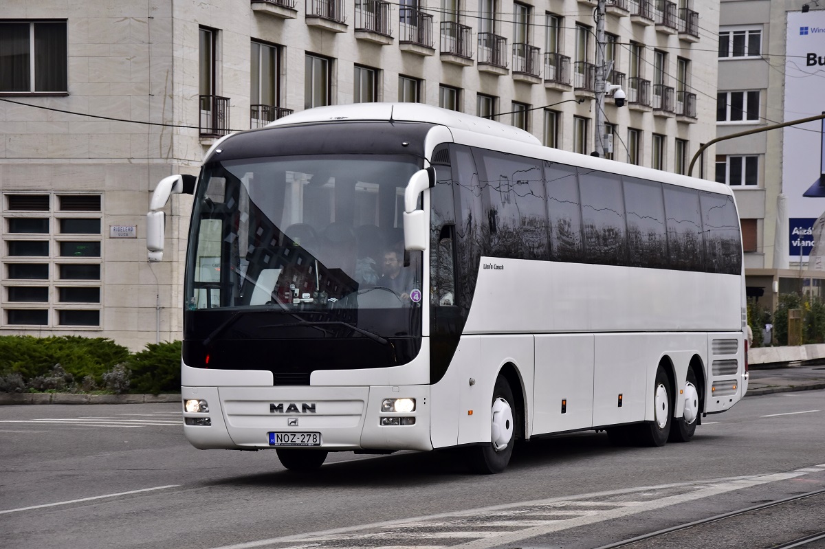 Budapest, MAN R09 Lion's Coach C RHC444 # NOZ-278