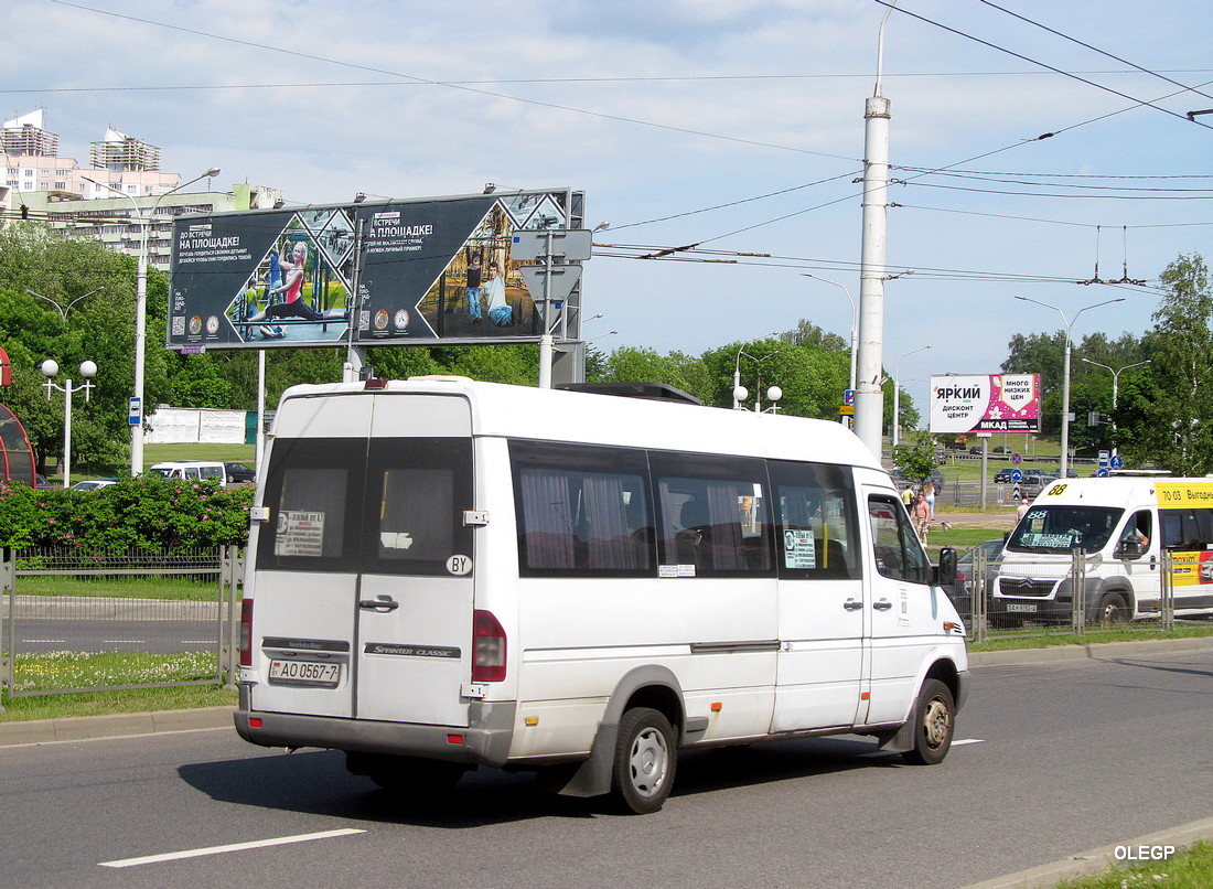 Minsk, Mercedes-Benz Sprinter # АО 0567-7