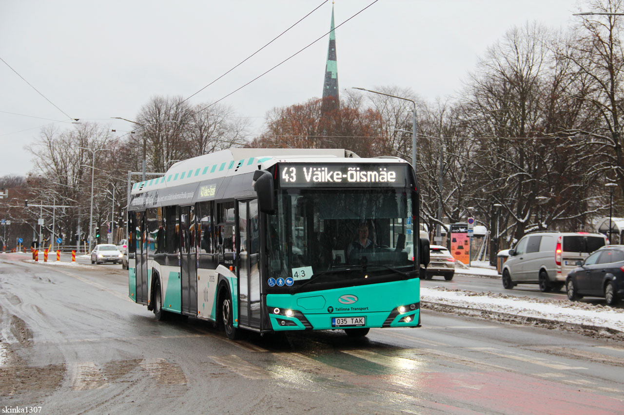 Tallinn, Solaris Urbino IV 12 CNG # 2035