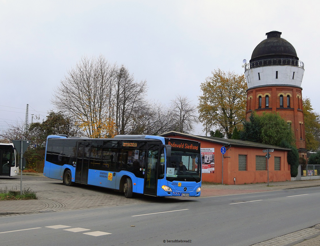 Нинбург, Mercedes-Benz Citaro C2 Hybrid № NI-SB 843