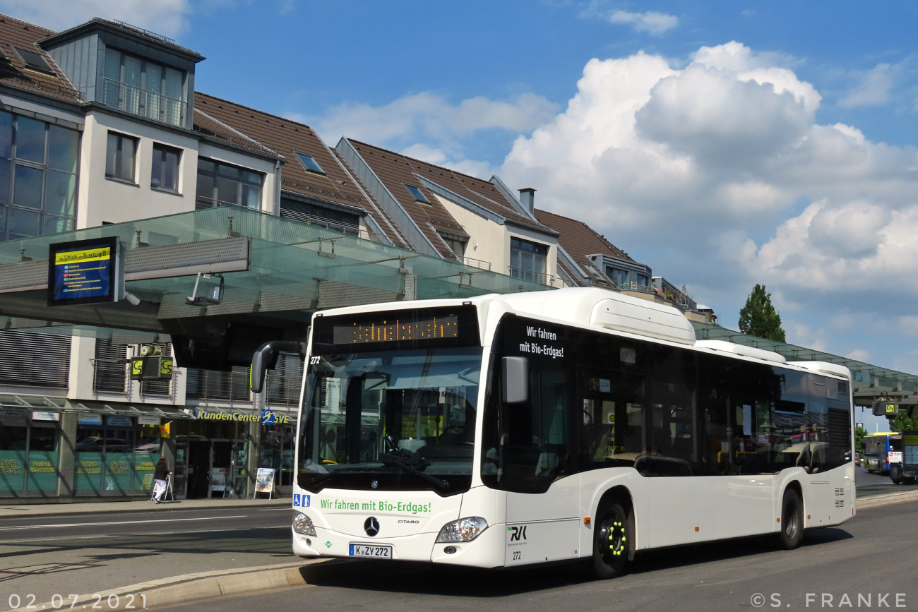 Cologne, Mercedes-Benz Citaro C2 NGT №: 272