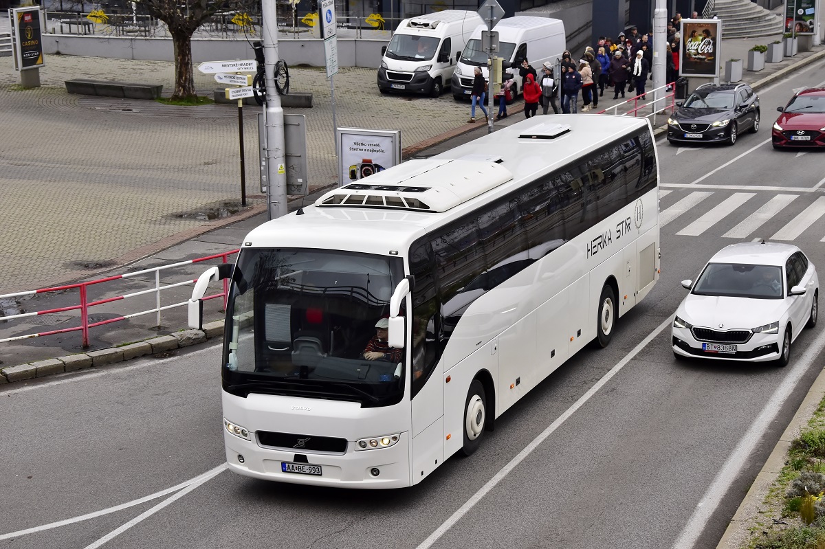 Maďarsko, other, Volvo 9500H č. AA BE-993