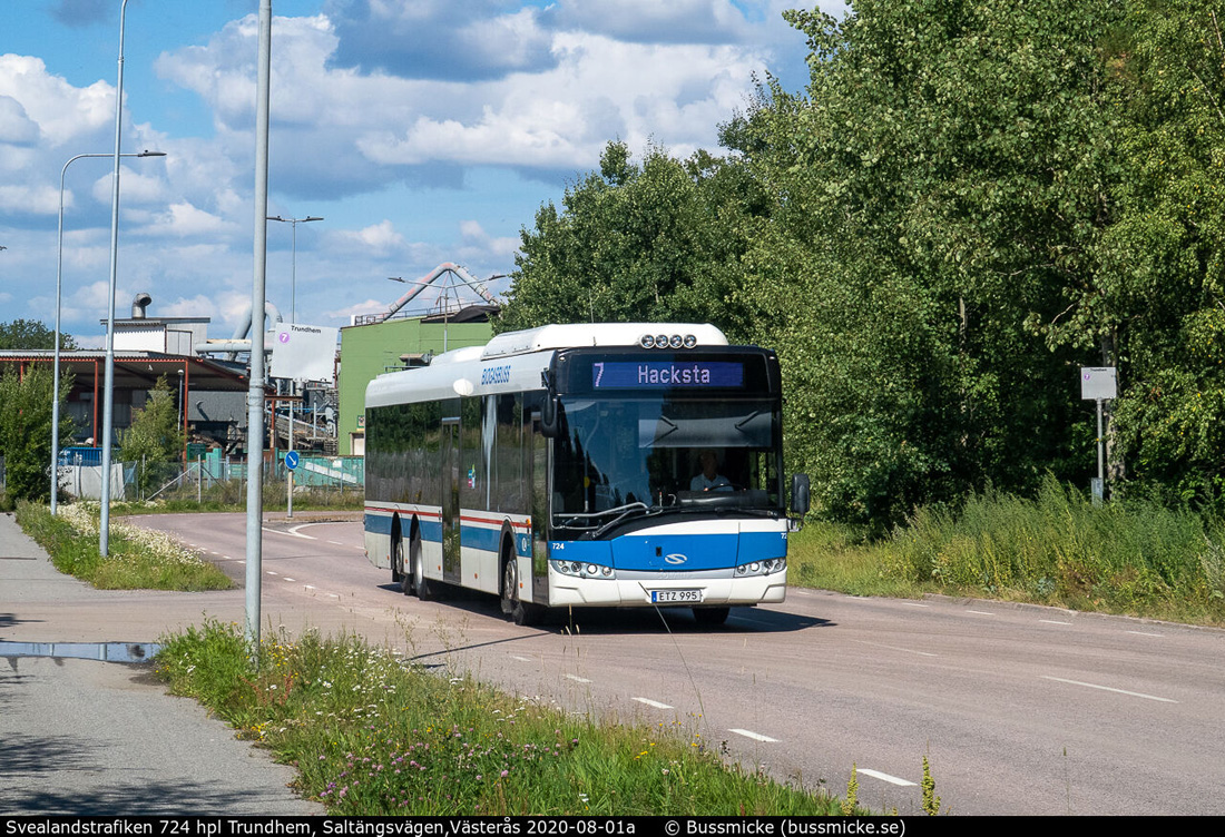 Västerås, Solaris Urbino III 15 LE CNG č. 724