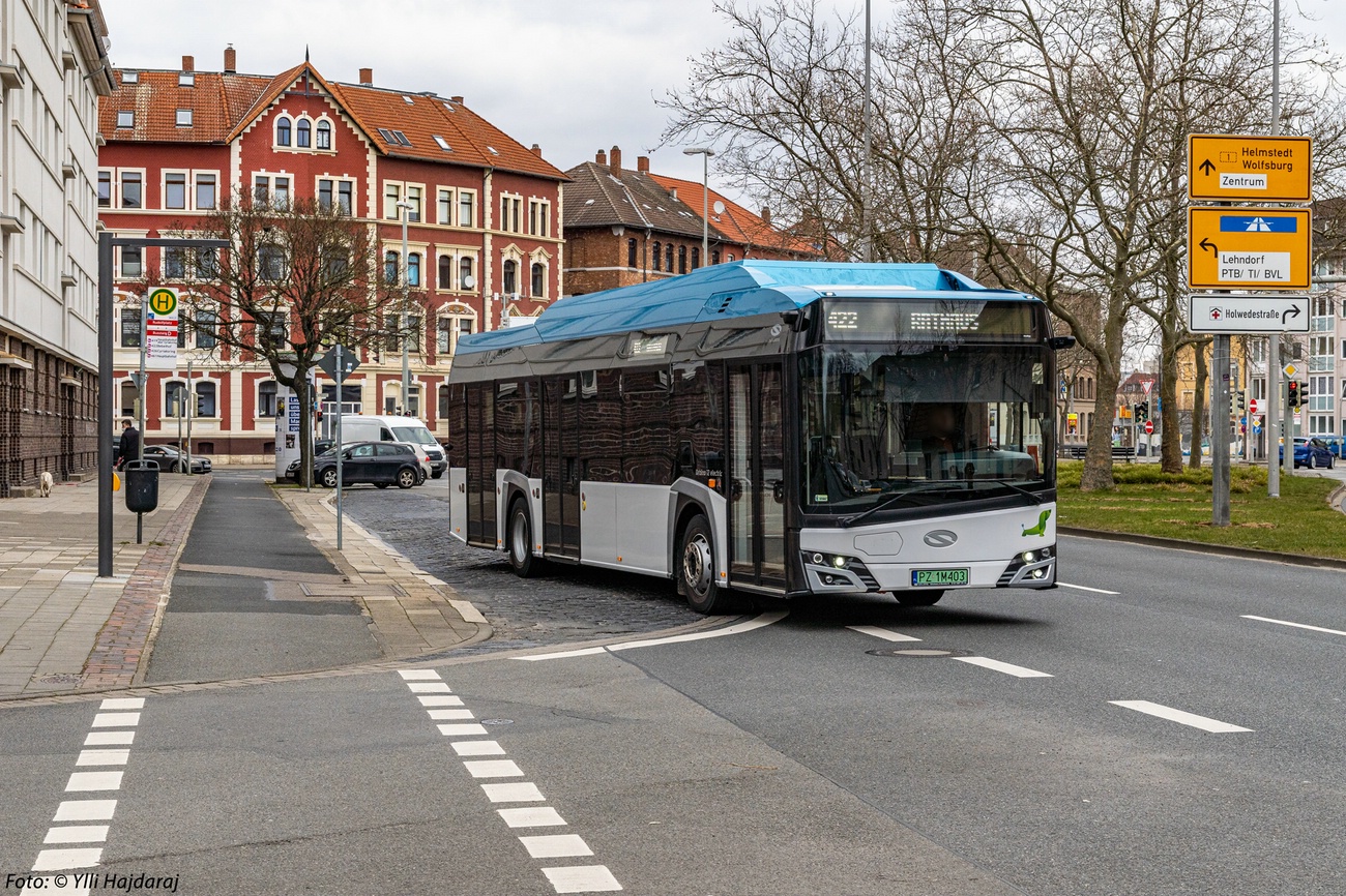 Braunschweig, Solaris Urbino IV 12 electric nr. PZ 1M403