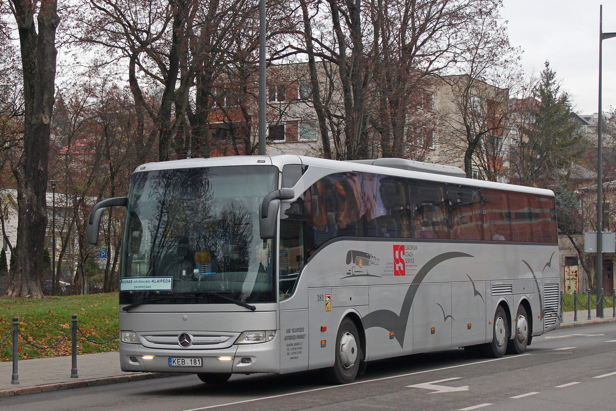 Klaipėda, Mercedes-Benz Tourismo 17RHD-II L nr. 181
