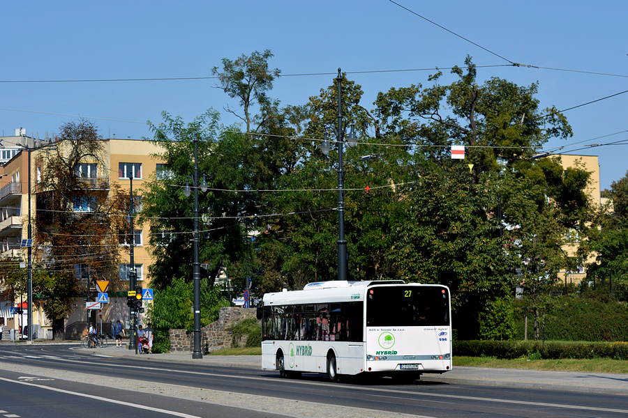 Toruń, Solaris Urbino III 12 Hybrid # 596