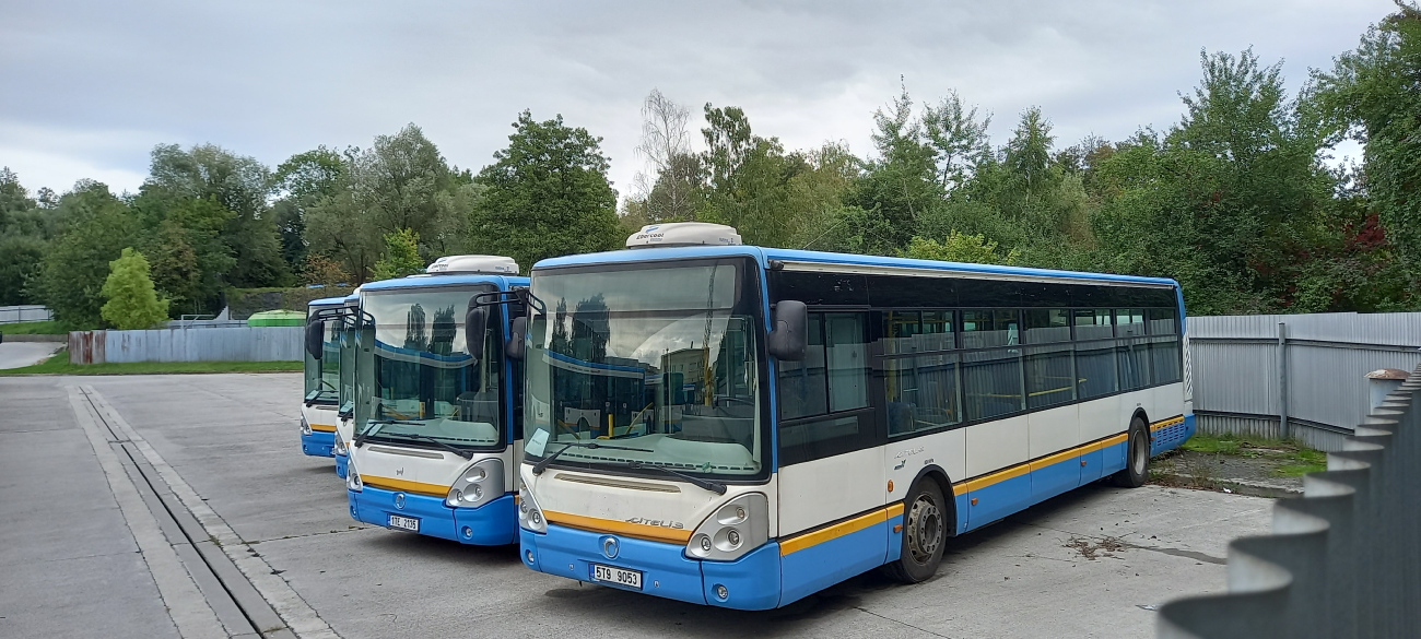 Ostrava, Irisbus Citelis 12M # 7016; Ostrava, Irisbus Citelis 12M # 7022