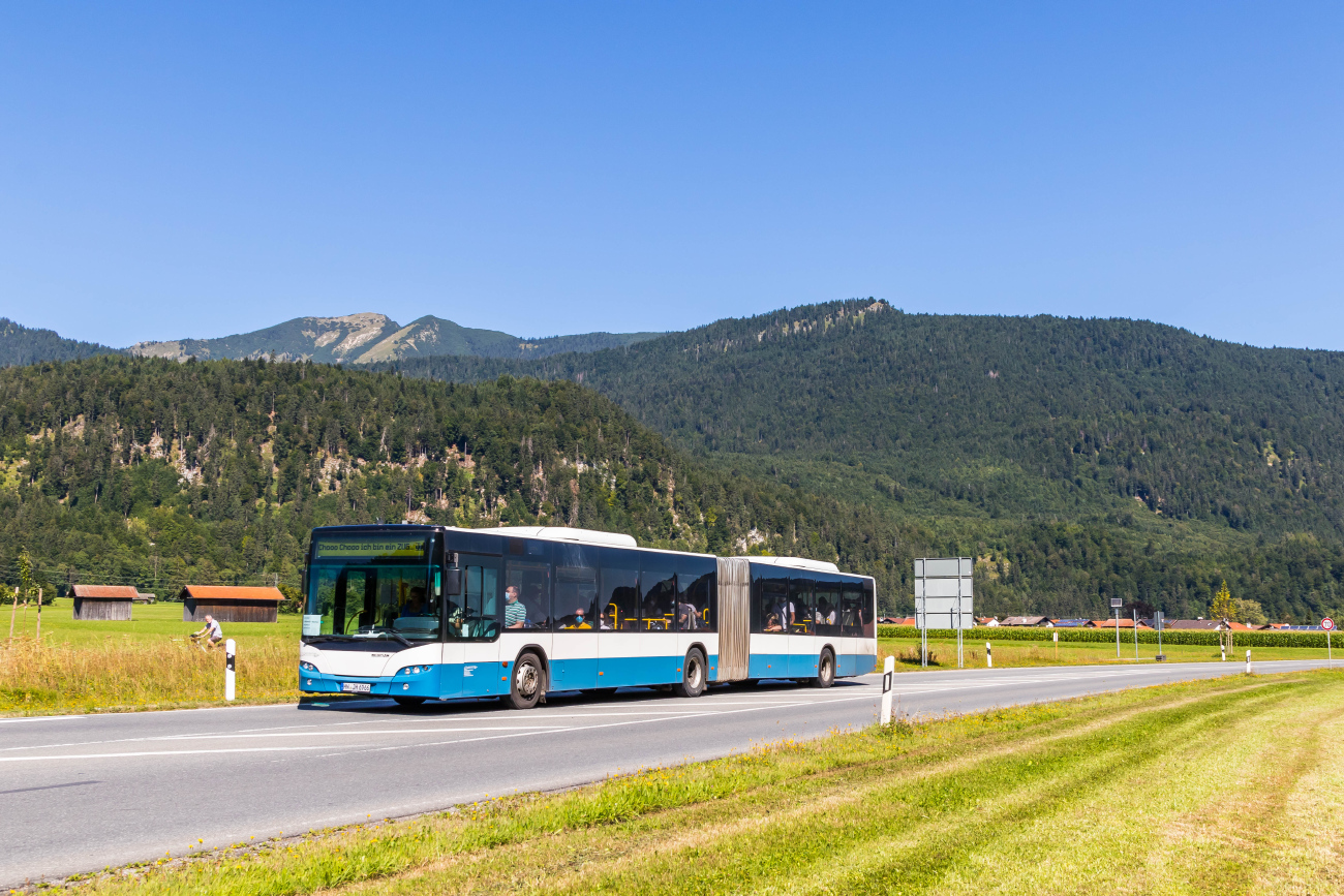Heilbronn, Neoplan N4522/3 Centroliner Evolution nr. HN-JH 6966; Garmisch-Partenkirchen — Ersatzverkehr Mittenwald — Garmisch-Partenkirchen — Murnau Juni-September 2022