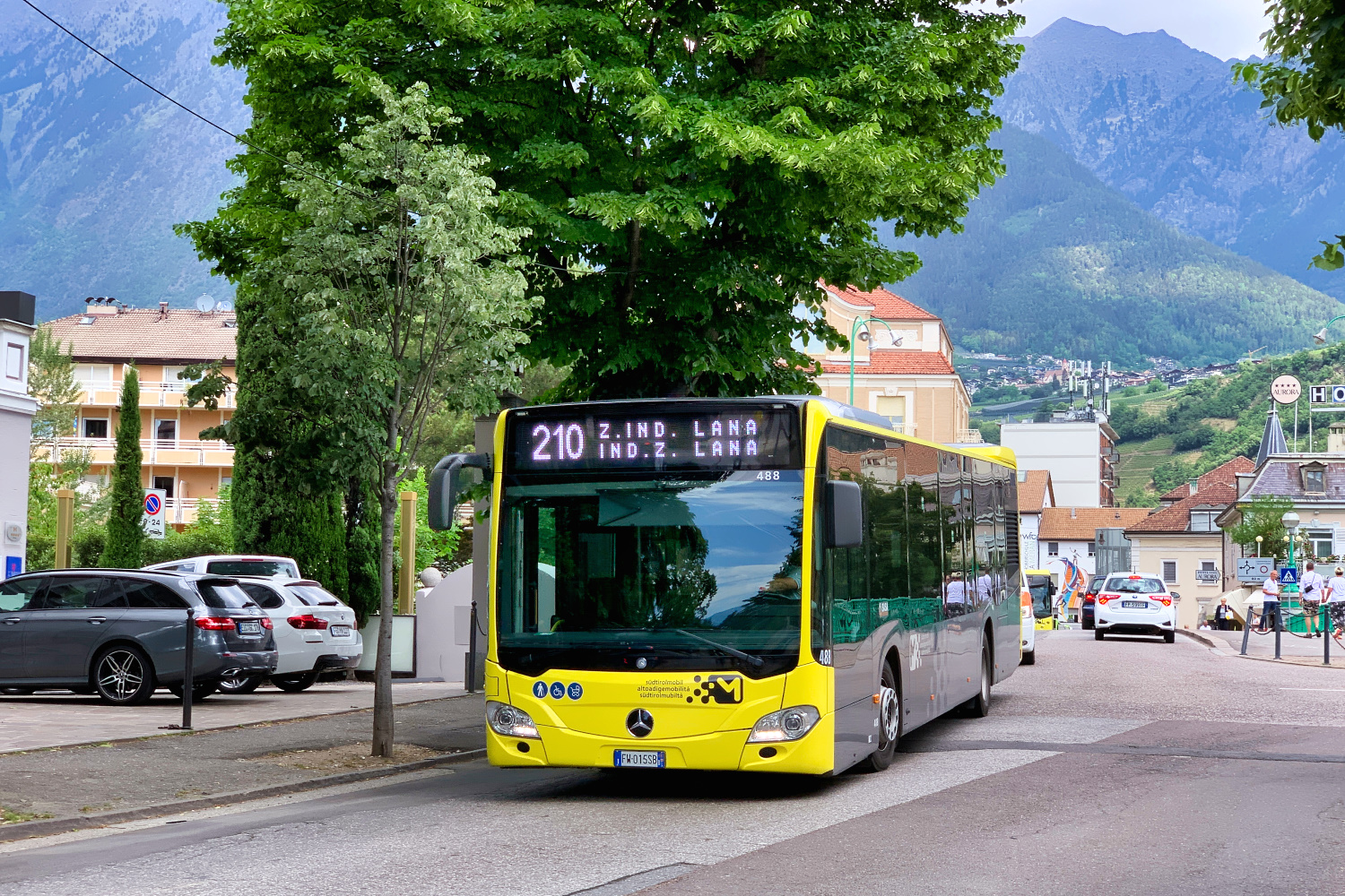 Bolzano, Mercedes-Benz Citaro C2 Hybrid # 488