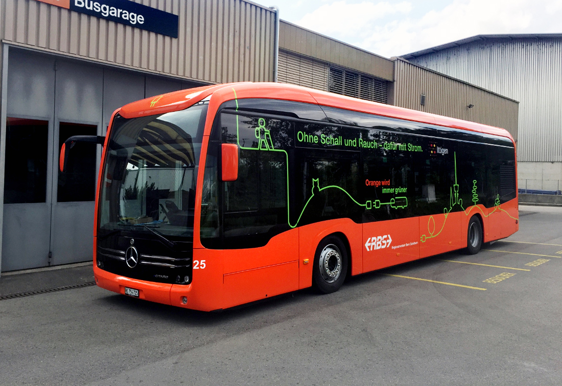 Bern, Mercedes-Benz eCitaro # 25