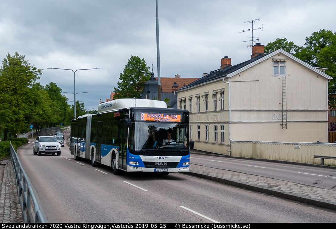 Västerås, MAN A23 Lion's City G NG313 CNG # 7020