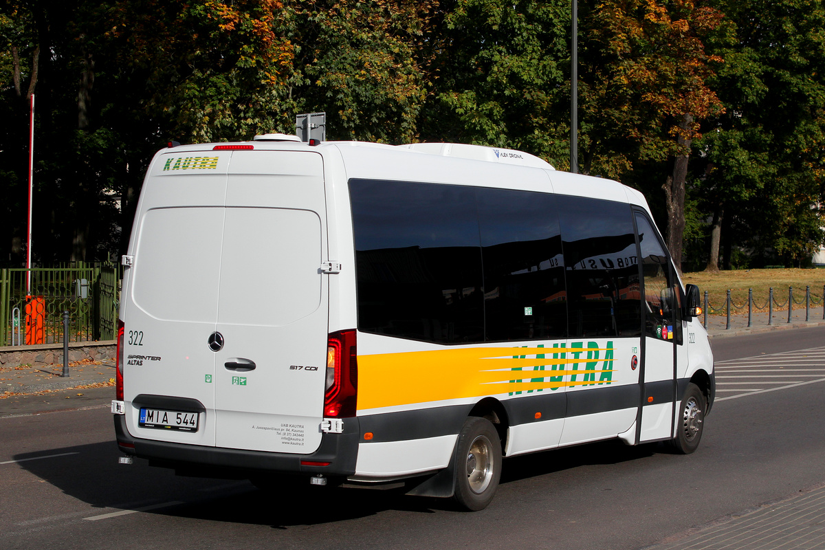 Kaunas, Altas Tourline (MB Sprinter 517CDI) Nr. 322