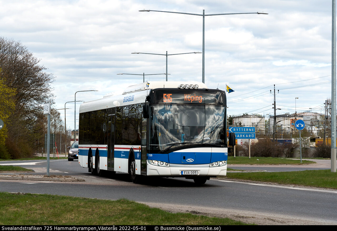 Västerås, Solaris Urbino III 15 LE CNG № 725