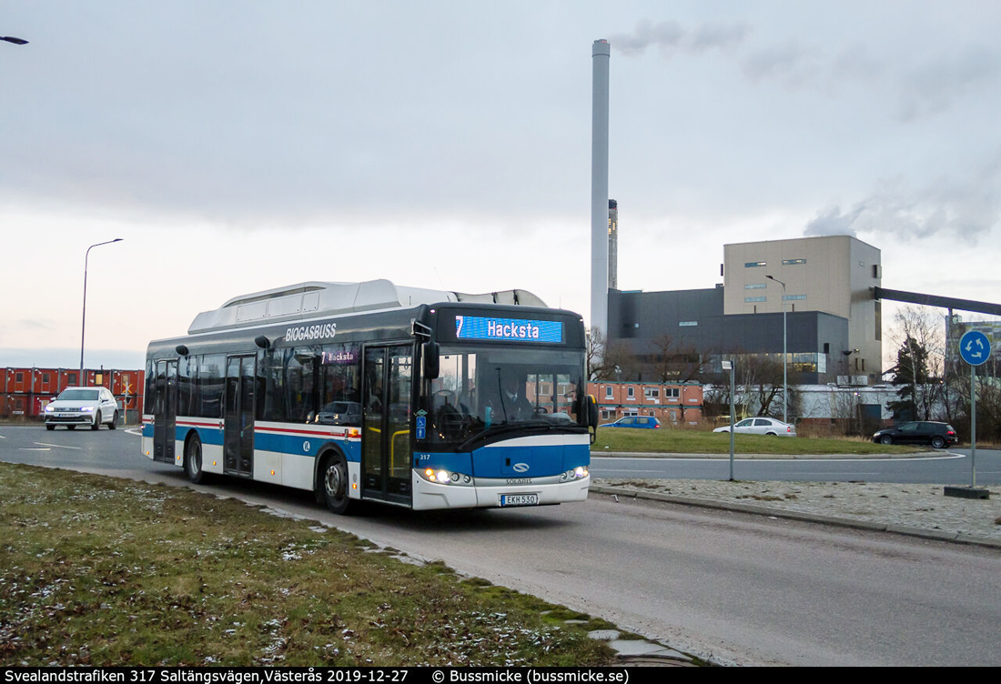 Västerås, Solaris Urbino III 12 CNG Nr. 317