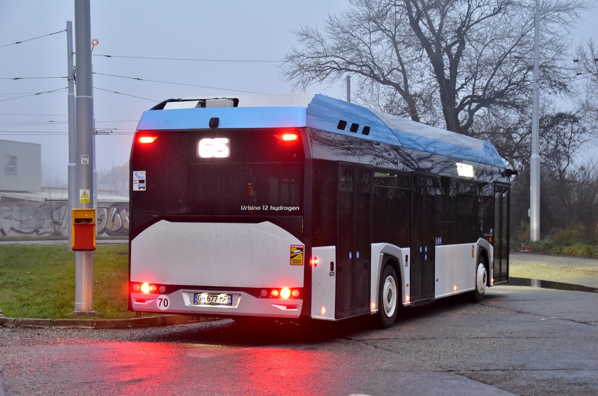 Bratislava, Solaris Urbino IV 12 hydrogen # GH-677-MF