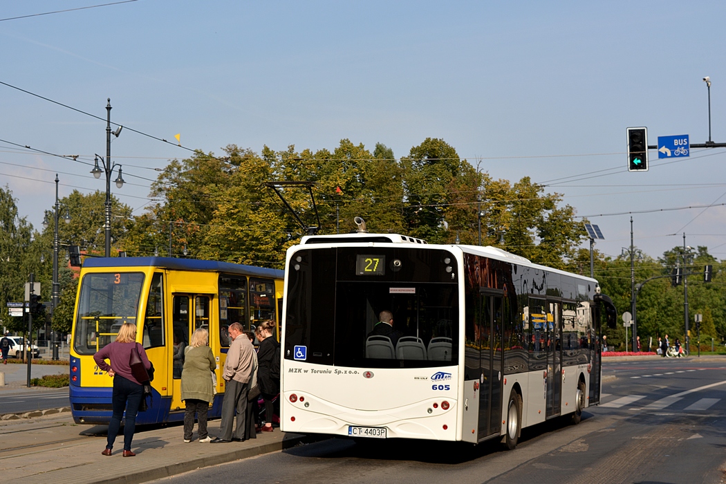 Toruń, Ursus CS12LF # 605