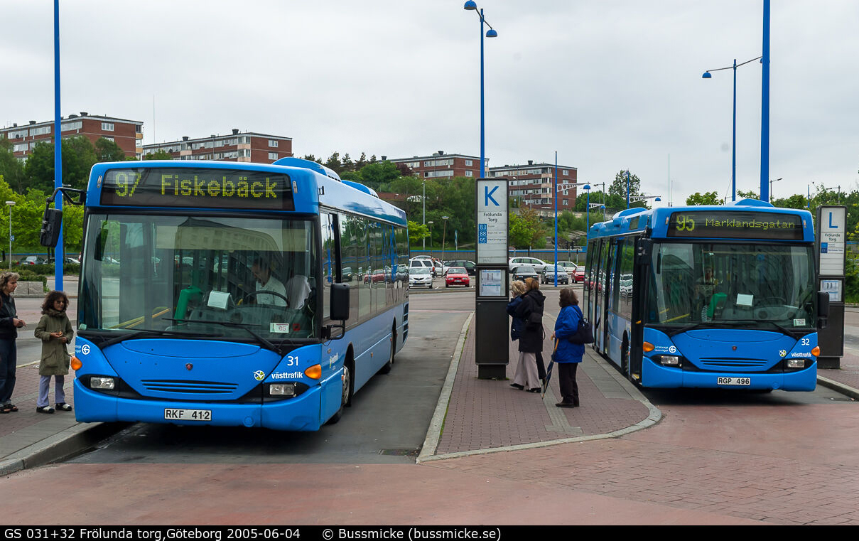 Göteborg, Scania OmniLink CL94UB 4X2LB # 31; Göteborg, Scania OmniLink CL94UB 4X2LB # 32