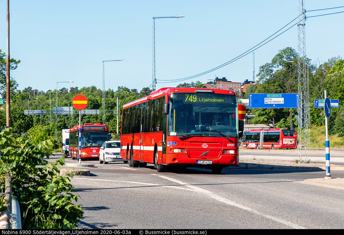 Stockholm, Volvo 8500LE # 6900