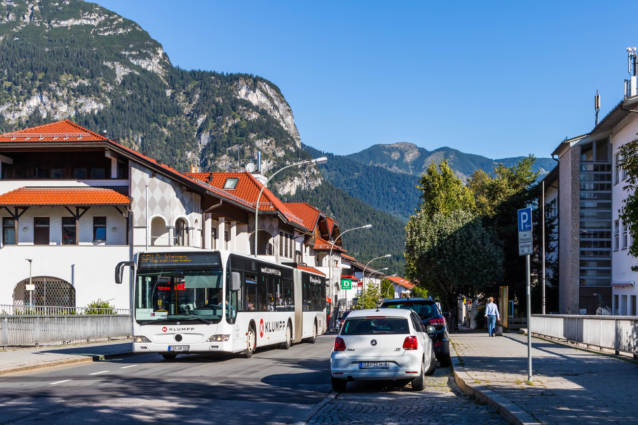 Freudenstadt, Mercedes-Benz O530 Citaro Facelift G # FDS-OK 520; Garmisch-Partenkirchen — Ersatzverkehr Mittenwald — Garmisch-Partenkirchen — Murnau Juni-September 2022