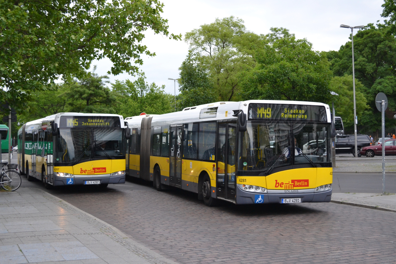 Берлин, Solaris Urbino III 18 № 4287; Берлин, Solaris Urbino III 18 № 4281