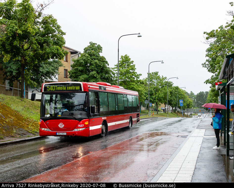 Sztokholm, Scania OmniLink CK270UB 4x2LB # 7527