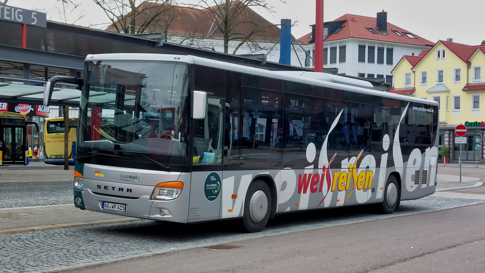 Aalen, Setra S415LE business nr. AA-WR 415
