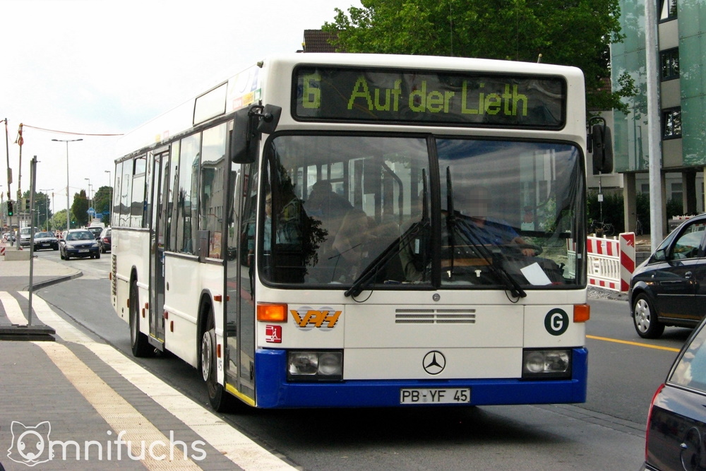 Paderborn, Mercedes-Benz O405N2 nr. 45