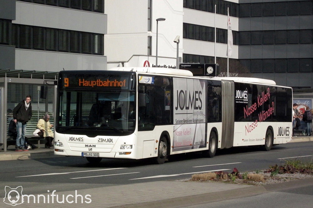 Paderborn, MAN A23 Lion's City G NG353 # 101