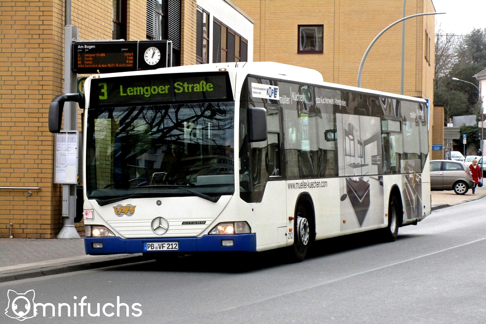 Paderborn, Mercedes-Benz O530 Citaro # 212