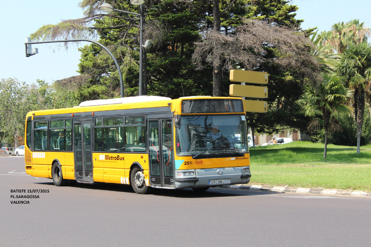 Valencia, Hispano CityLine (Irisbus Agora Line) № 196