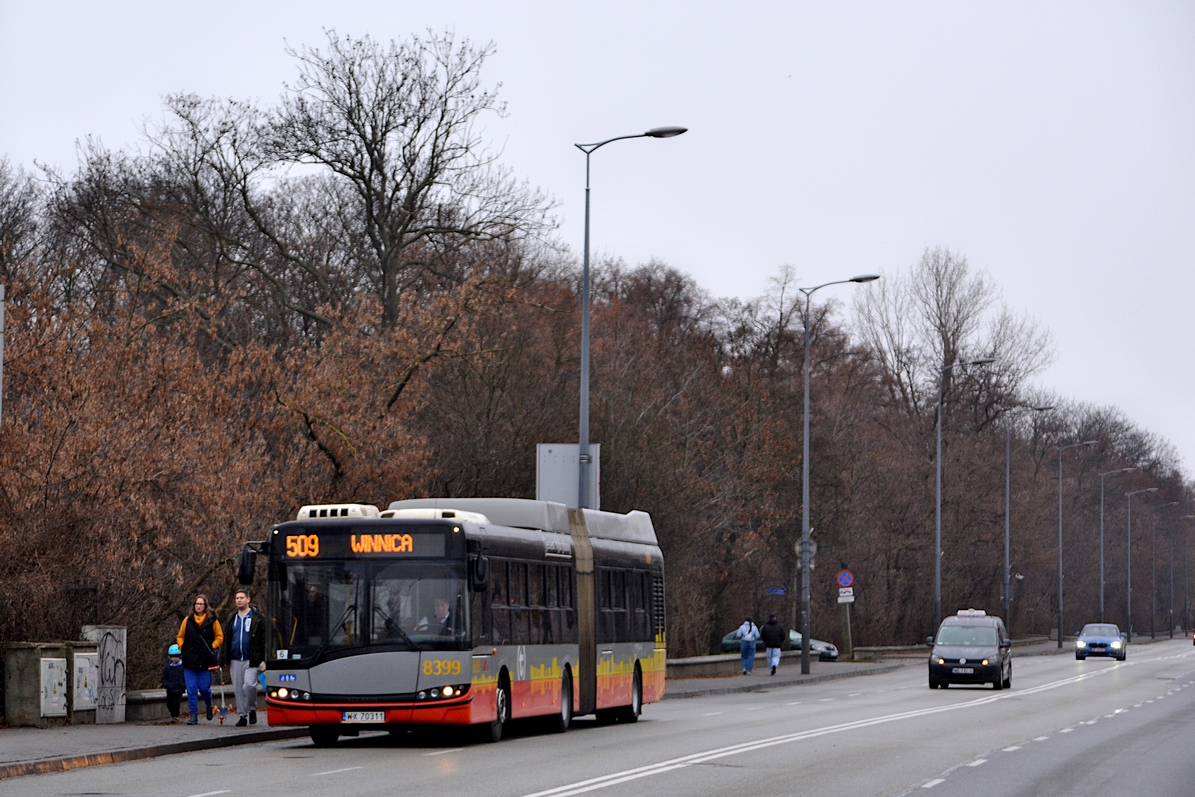 Warschau, Solaris Urbino III 18 Hybrid # 8399