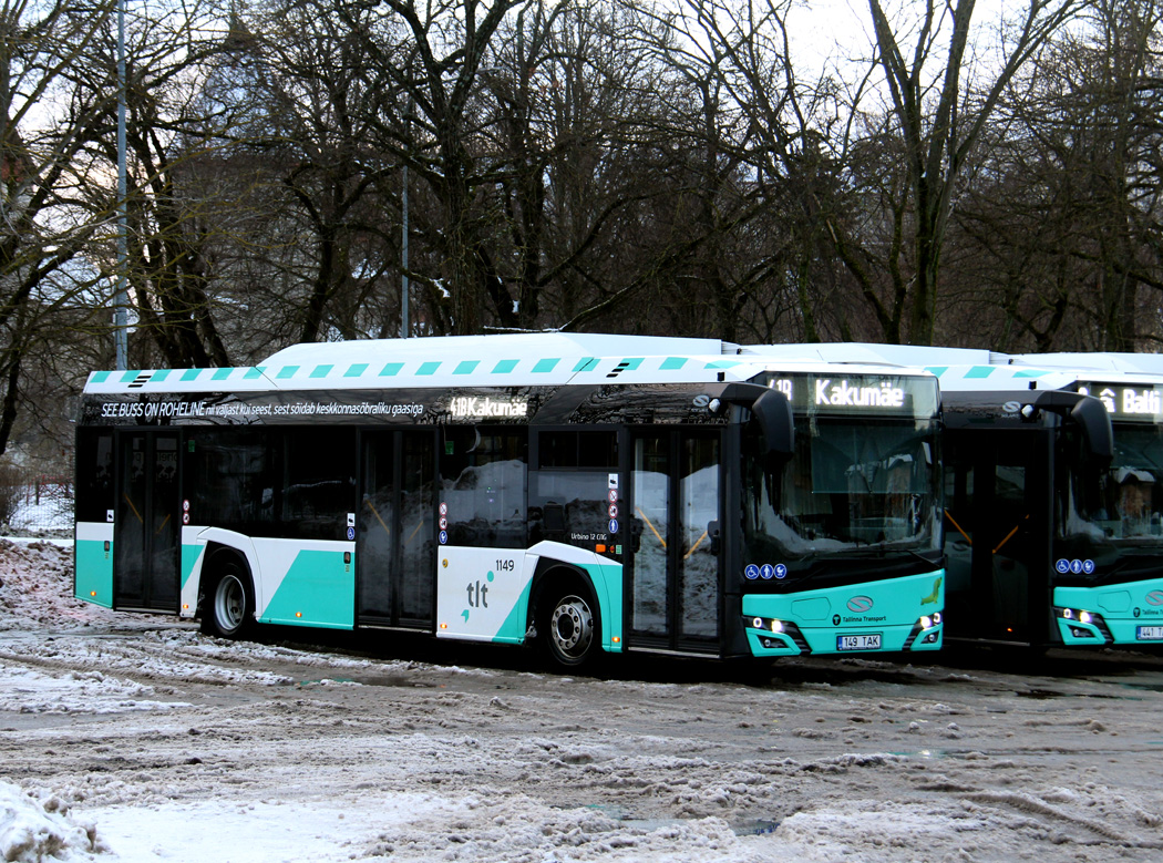 Tallinn, Solaris Urbino IV 12 CNG nr. 1149