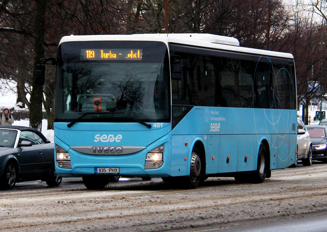 Tallinn, IVECO Crossway Line 10.8M č. 451
