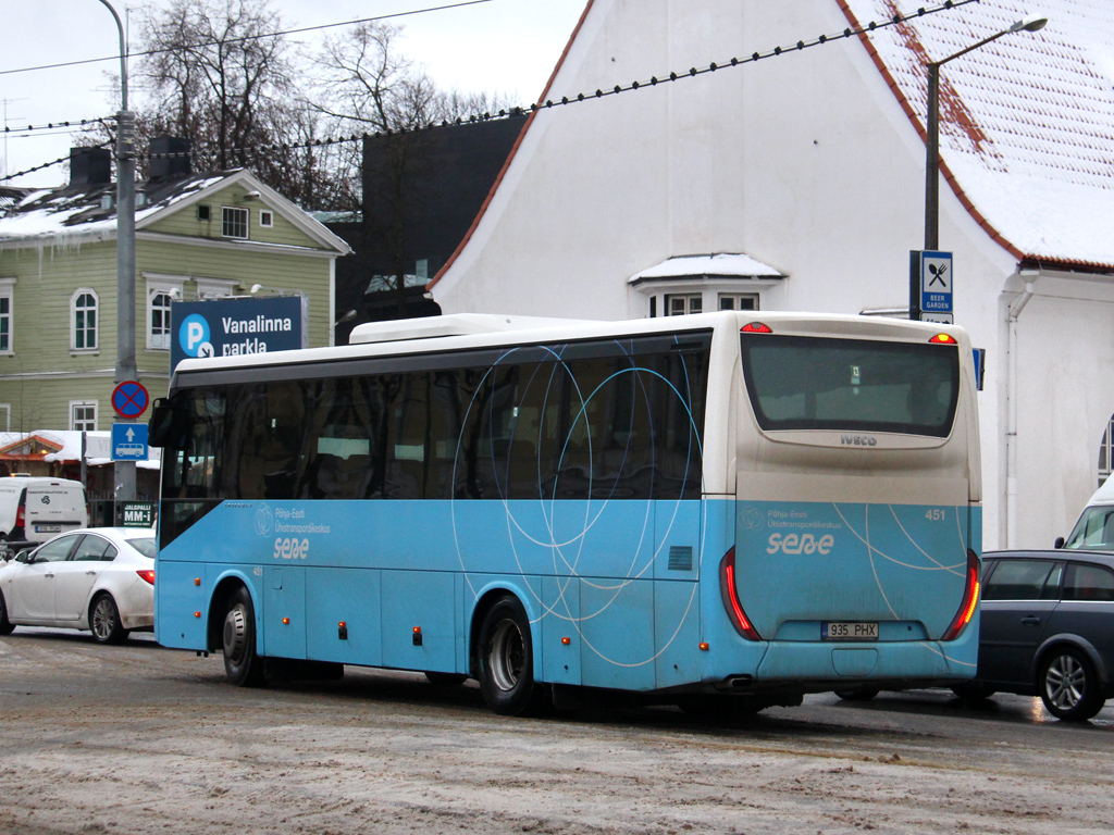 Таллин, IVECO Crossway Line 10.8M № 451