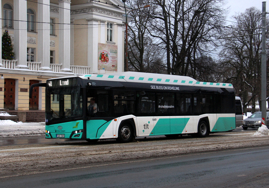 Таллин, Solaris Urbino IV 12 CNG № 1149