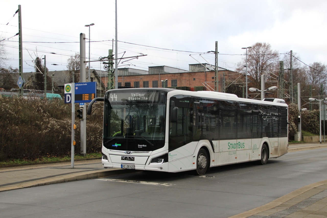 Mainz, MAN 12C Lion's City NL330 EfficientHybrid # MZ-DB 622