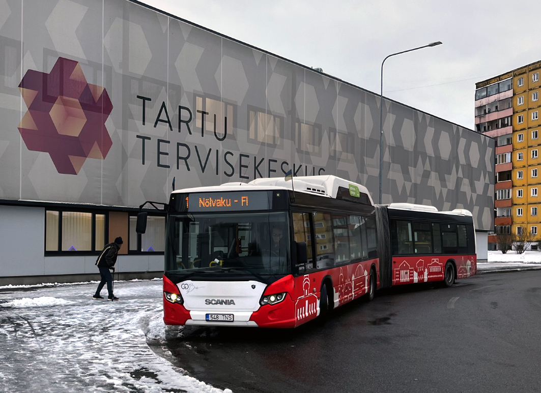 Тарту, Scania Citywide LFA CNG № 548