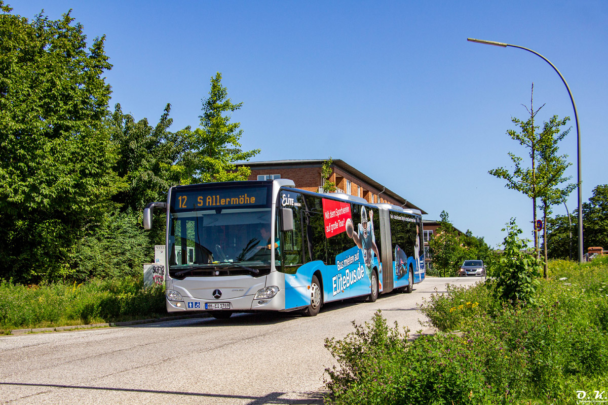 Hamburg, Mercedes-Benz Citaro C2 G Hybrid # 1769