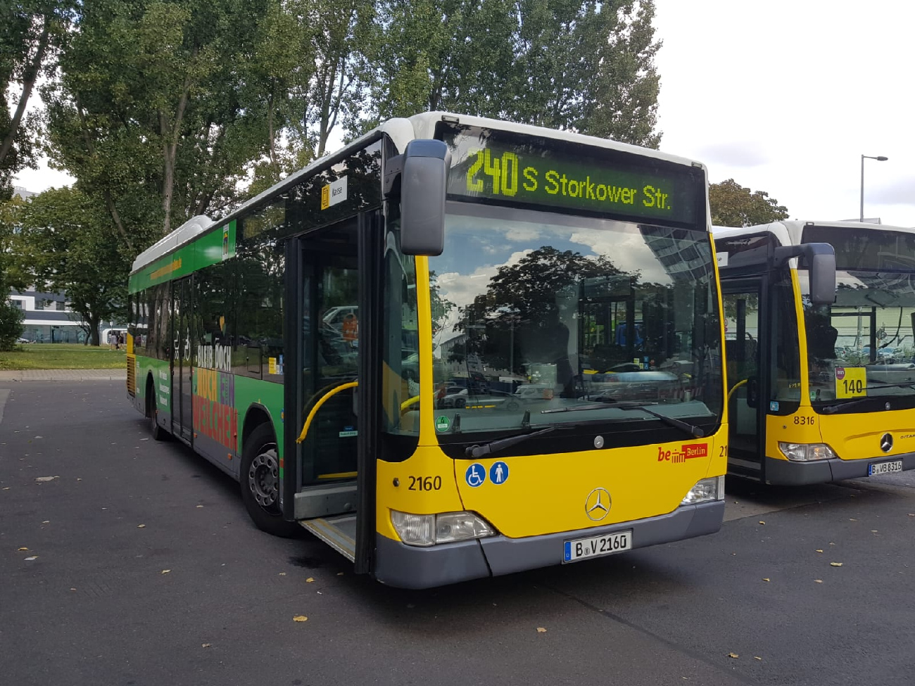 Берлин, Mercedes-Benz O530 Citaro Facelift LE № 2160