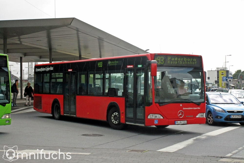 Paderborn, Mercedes-Benz O530 Citaro # PB-BV 1101
