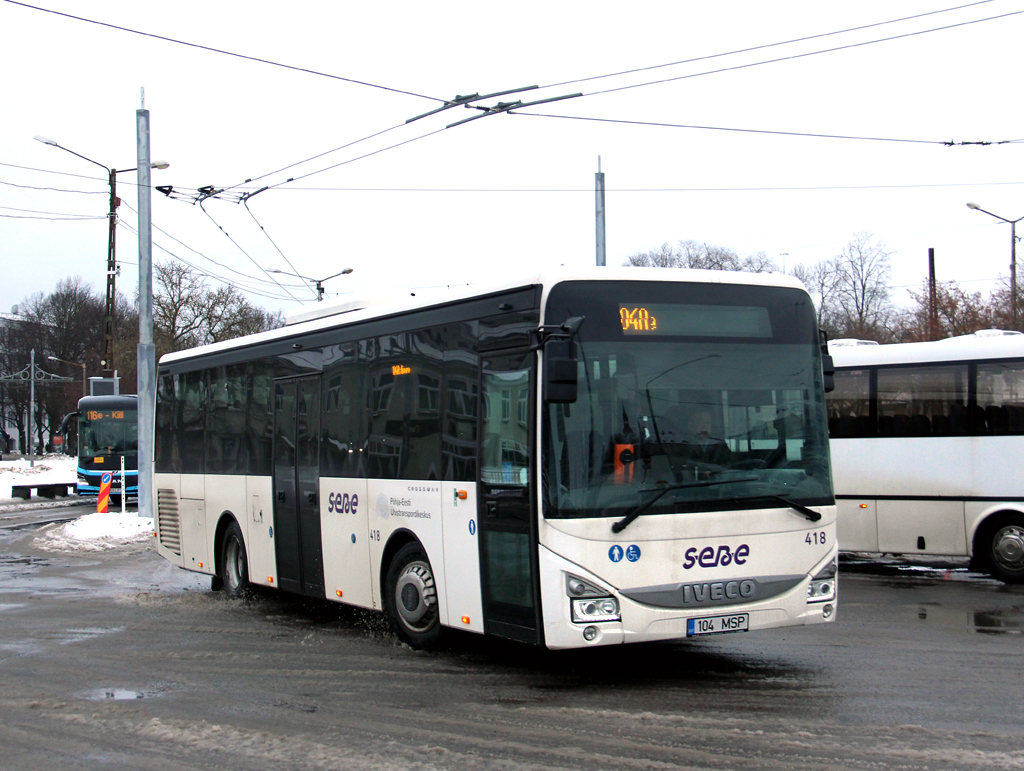 Tallinn, IVECO Crossway LE Line 10.8M No. 418