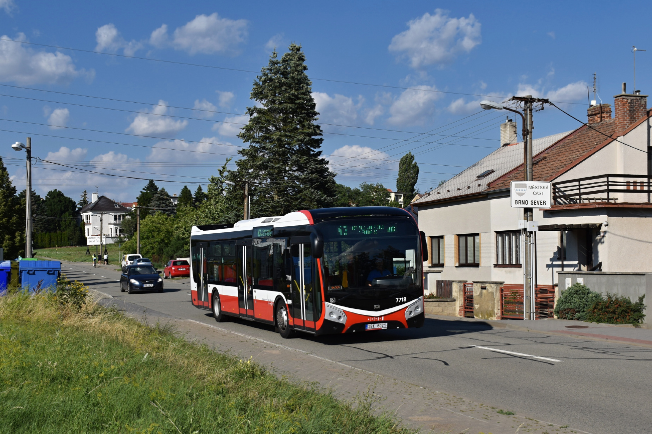 Brno, SOR NS 12 No. 7718