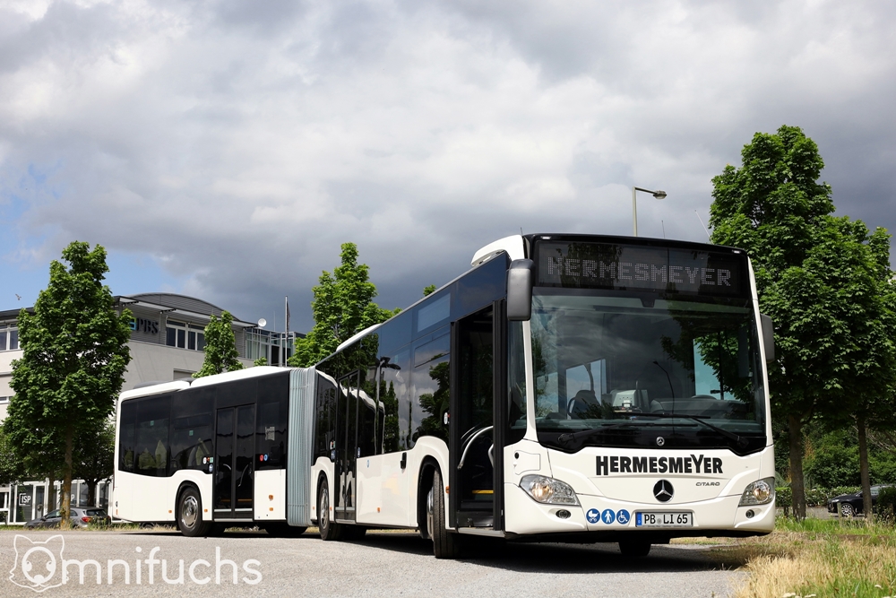 Paderborn, Mercedes-Benz Citaro C2 G Hybrid # PB-LI 65