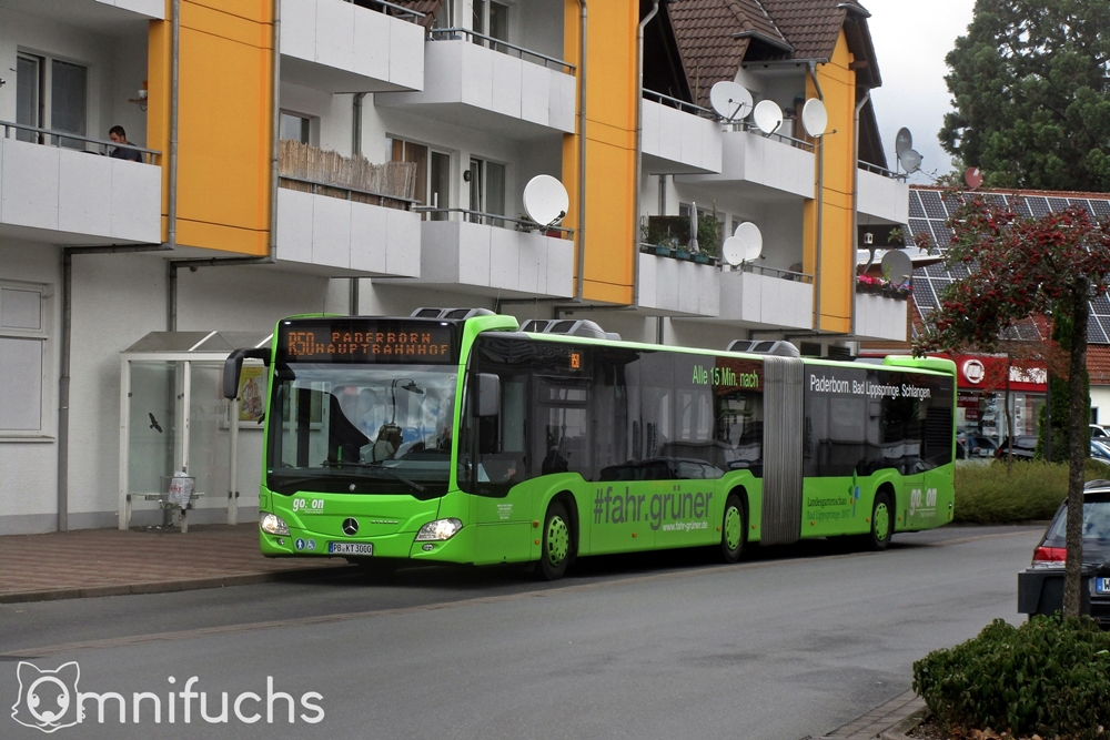 Paderborn, Mercedes-Benz Citaro C2 G # PB-KT 3000