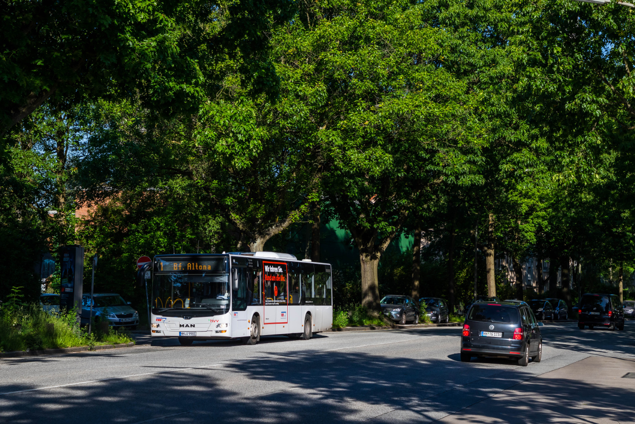 Hamburg, MAN A21 Lion's City NL283 # 1981